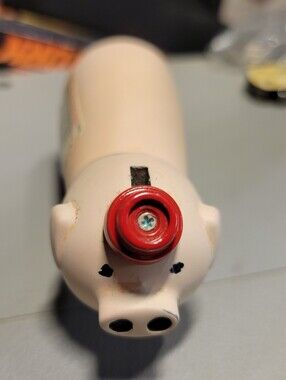 Vintage PIG Novelty Cigarette Lighter WORKS w/Nostril FLAMES-Butane~3 In. long